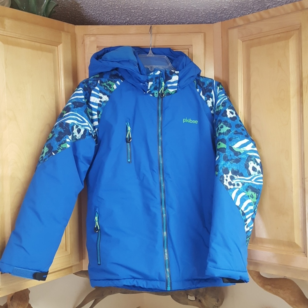 Phibee Kids Outdoors Weatherproof Ski Jacket NWT